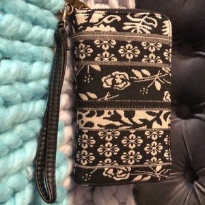 Floral Wristlet Wallet